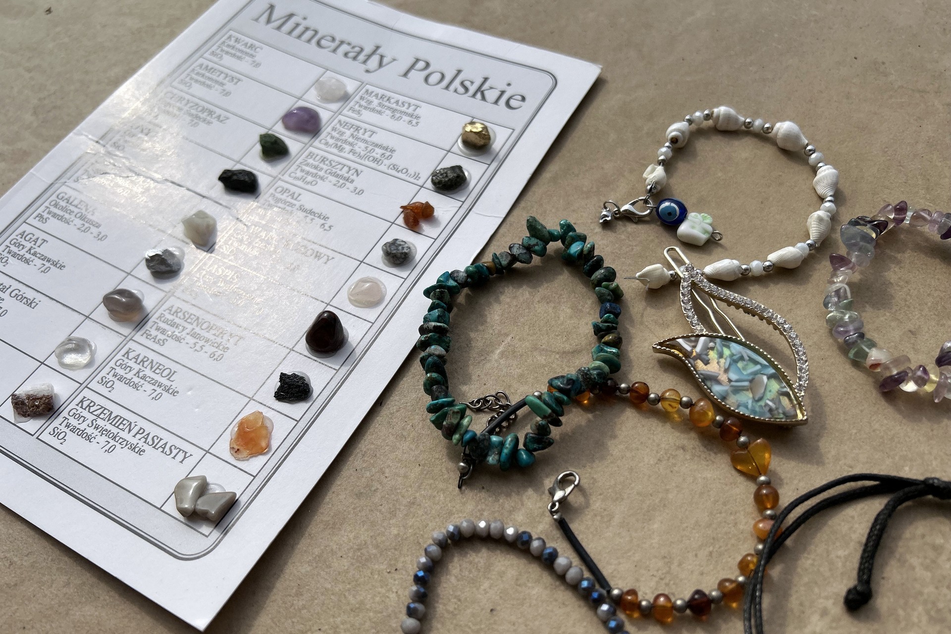 Polskie minerały w jubilerskiej sztuce