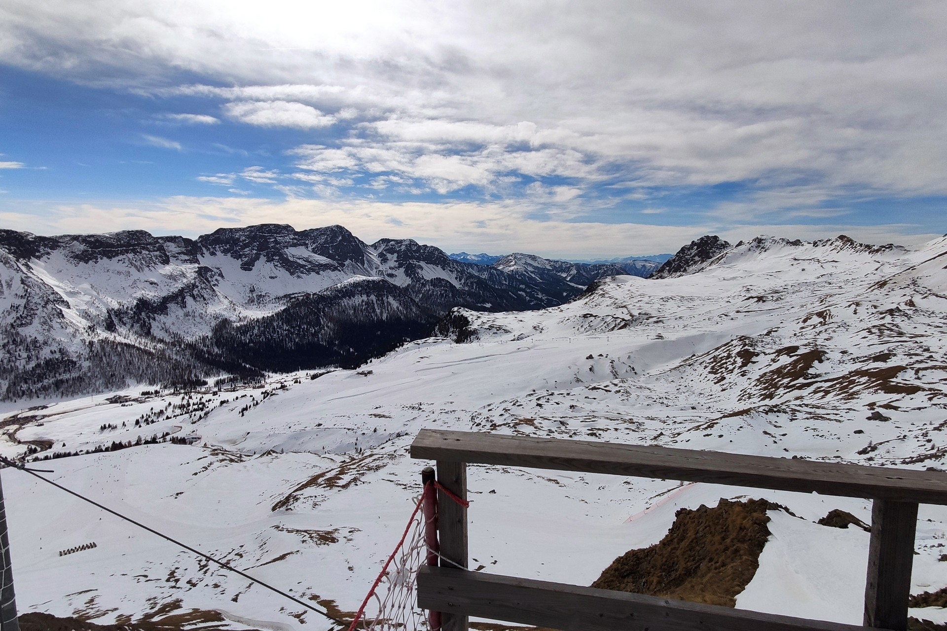 Krajobraz górski Włochy