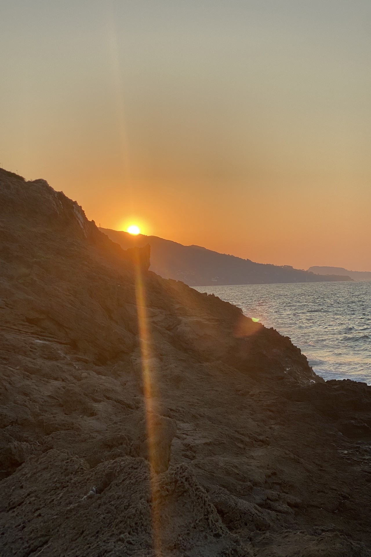 Ostatnie promienie słońca w obiektywie