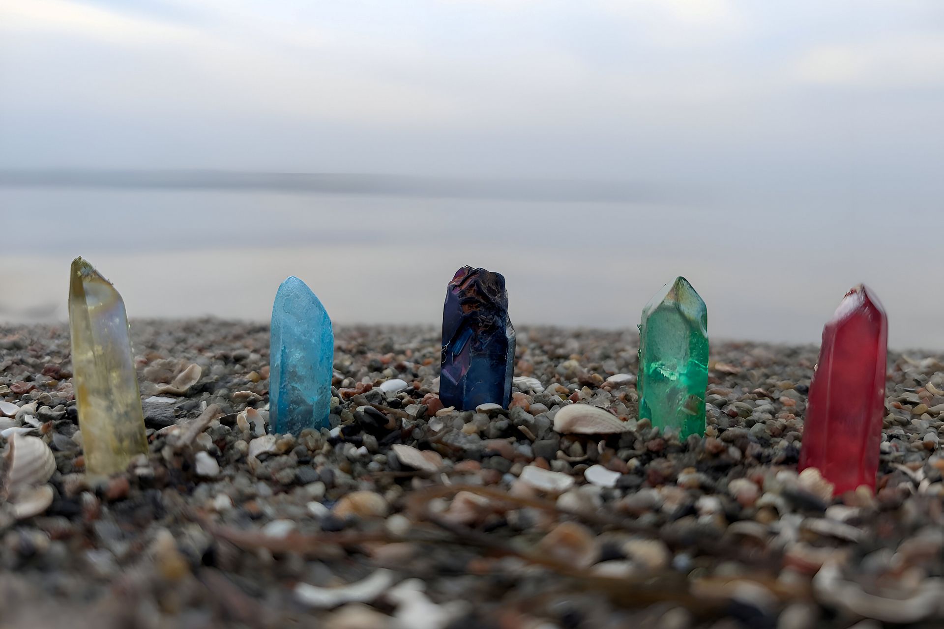 Ślady tęczy na brzegu świata