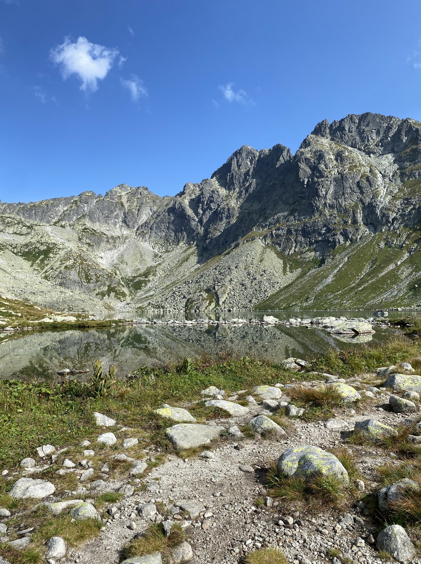 Górskie odbicie w lustrze