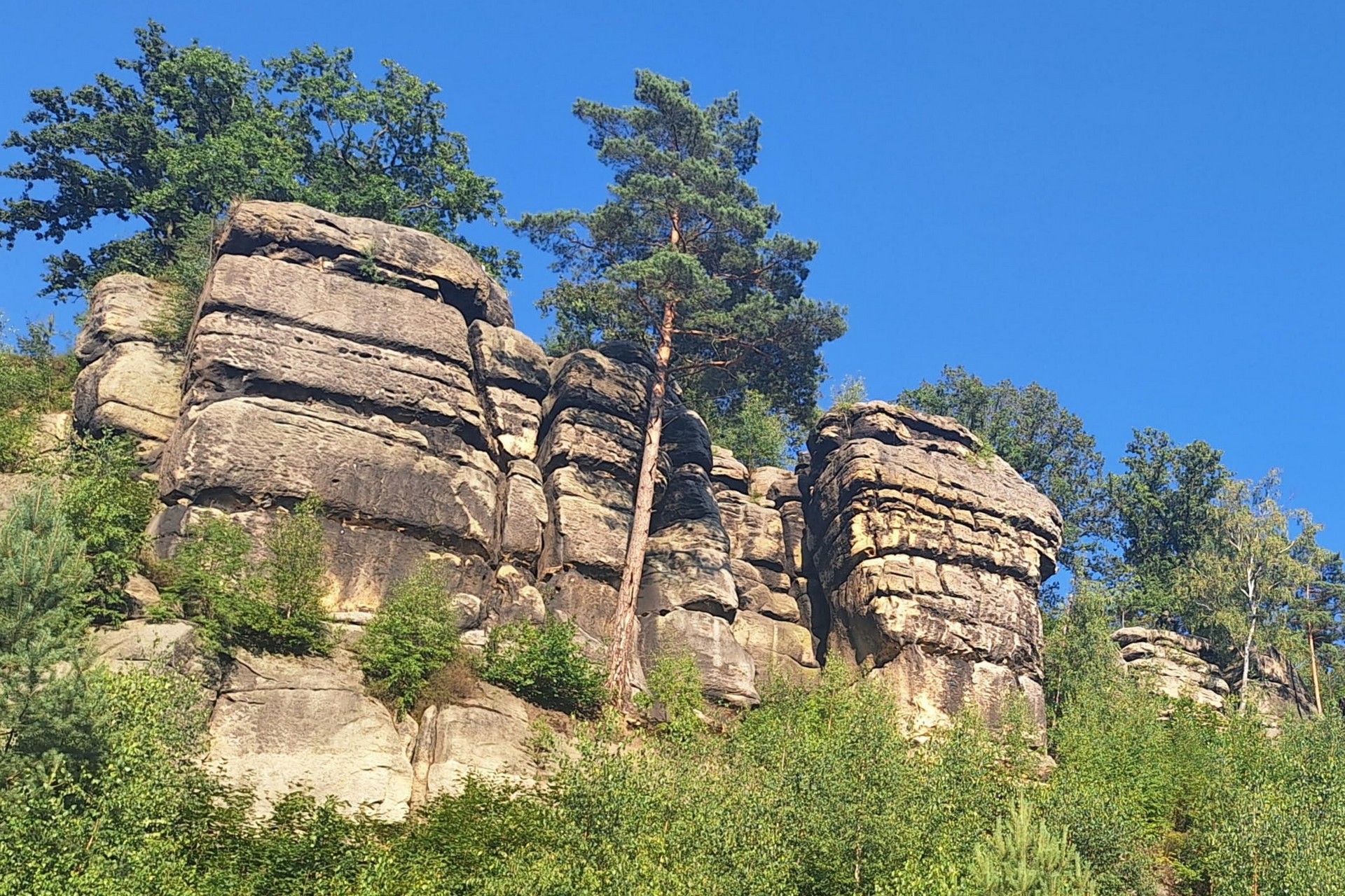 Warstwowe ułożenie skał