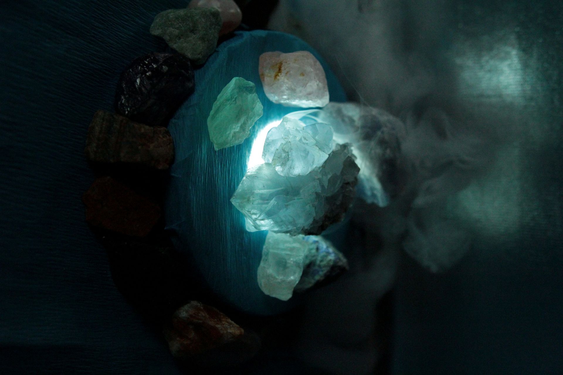 Tajemnicza aura minerałów