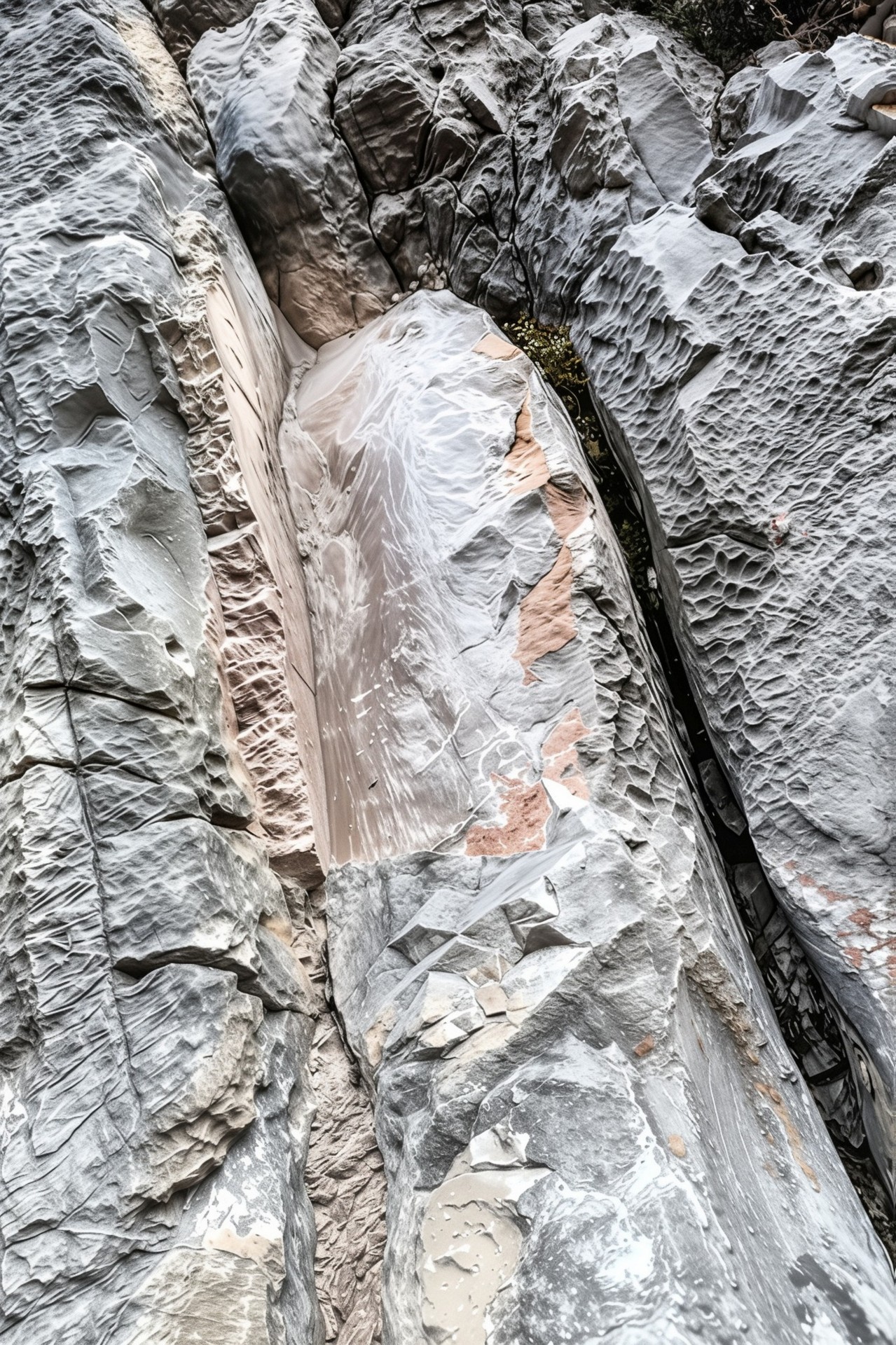 Odsłonięcie wapienia na Rzepce